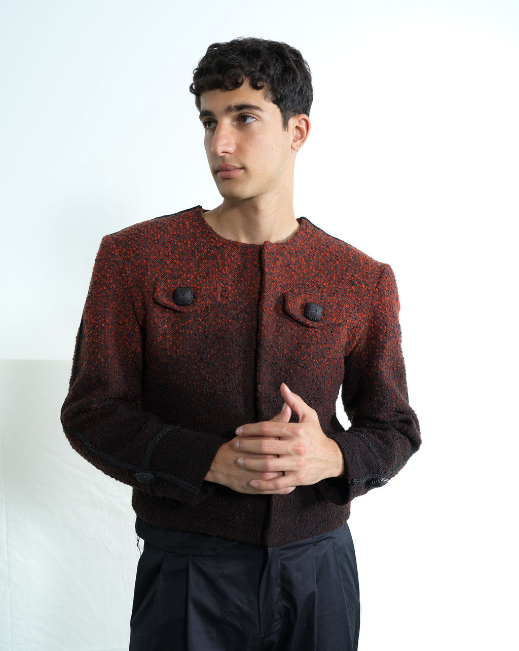 Deep Dark Jacket Cropped