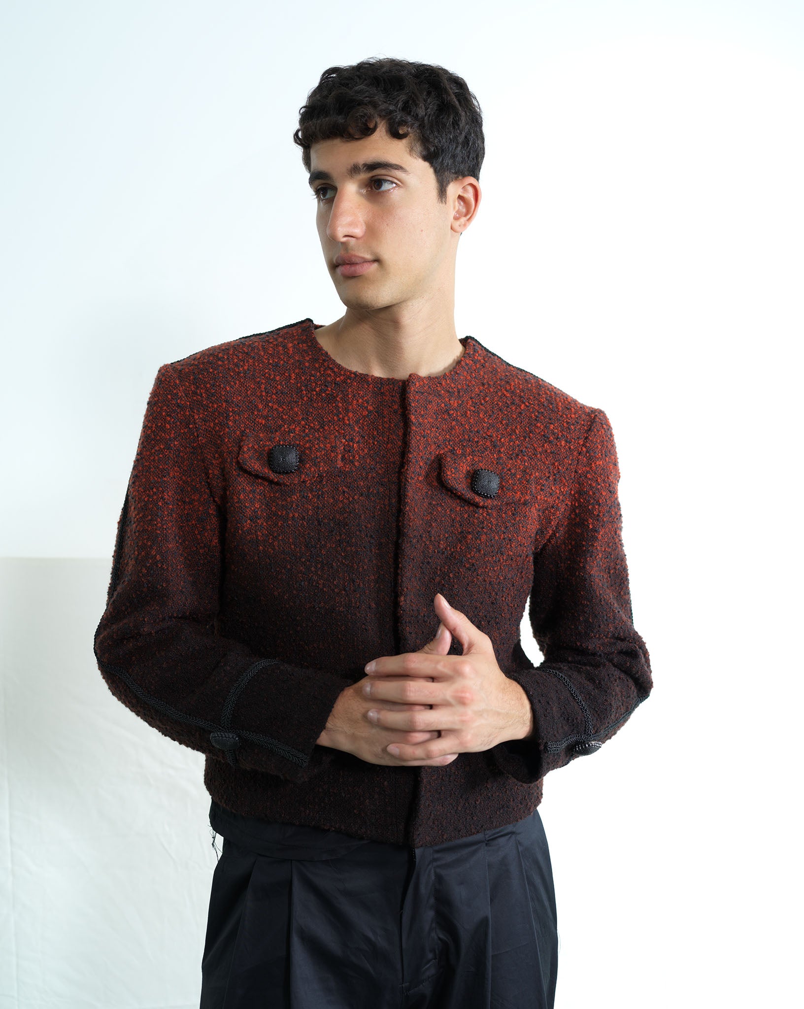 Deep Dark Jacket Cropped