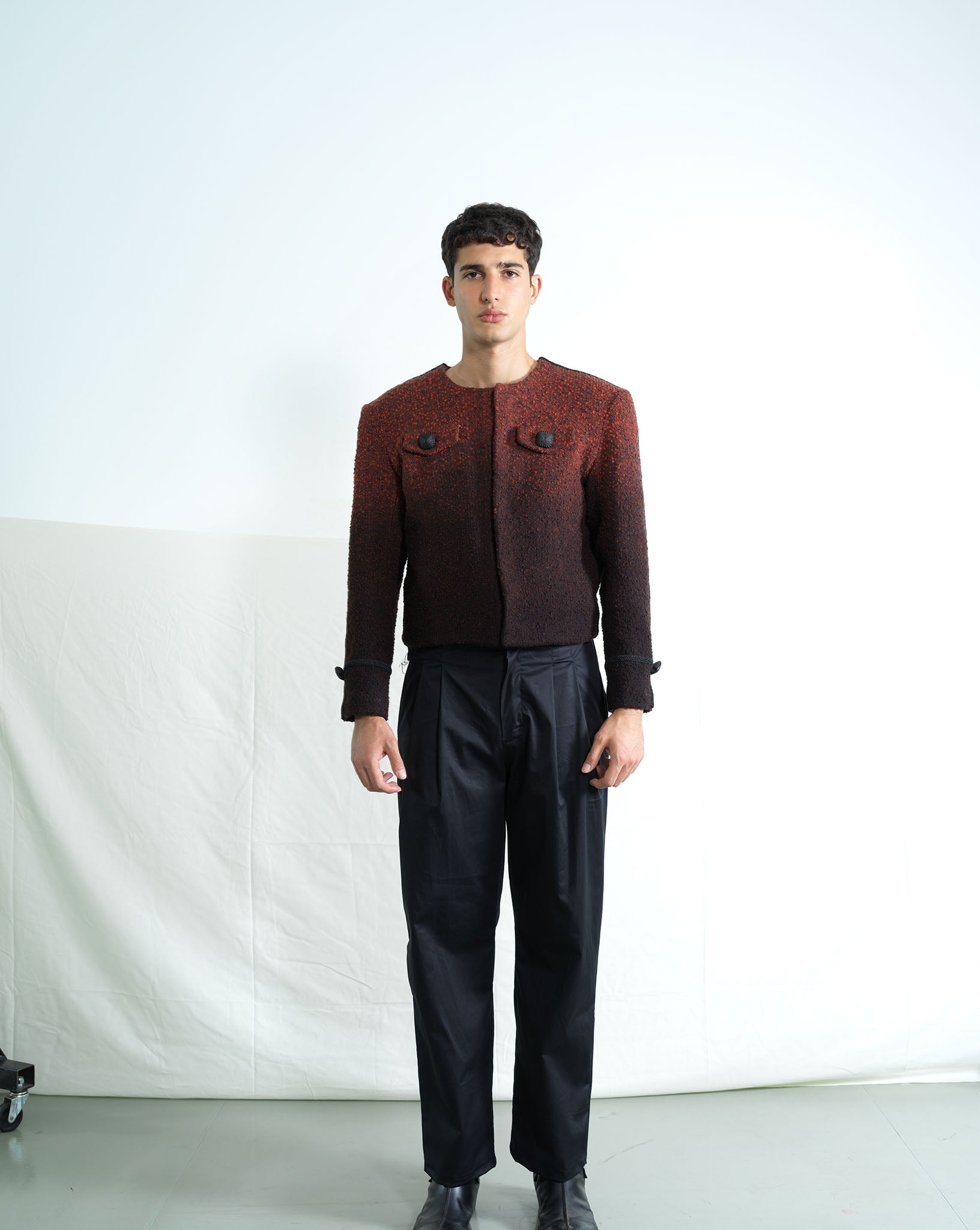 Deep Dark Jacket Cropped