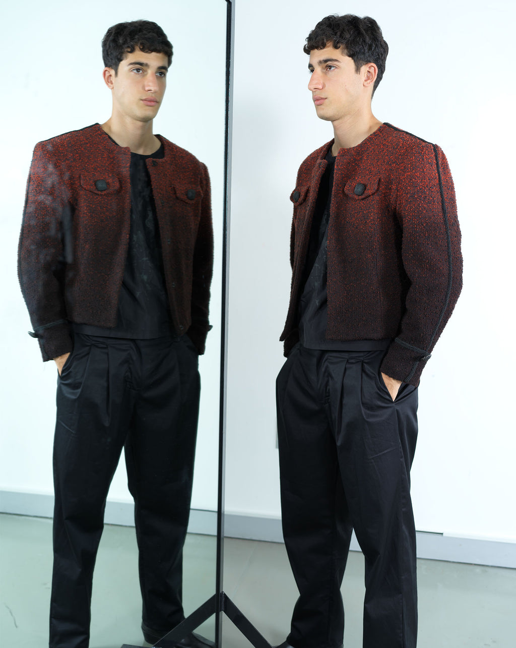 Deep Dark Jacket Cropped