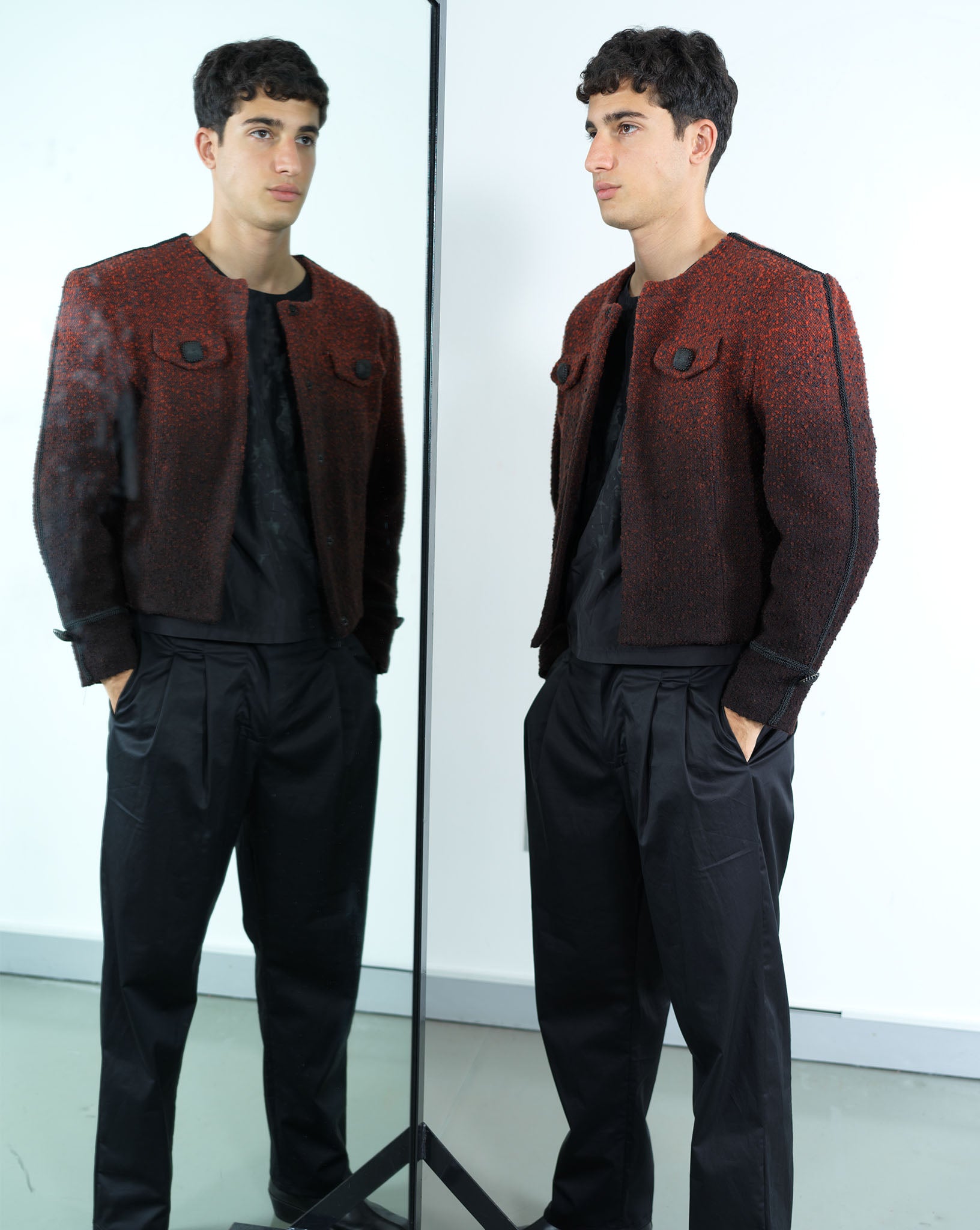 Deep Dark Jacket Cropped
